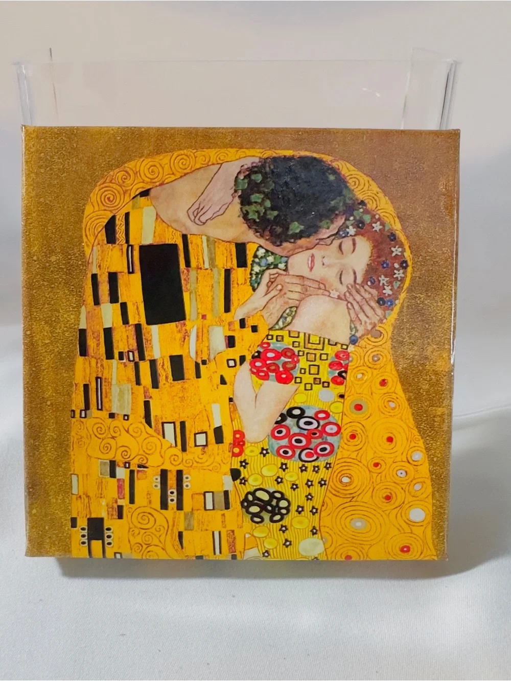 Gustav Klimt Teabag Holder Porcelain Spoon Rest 